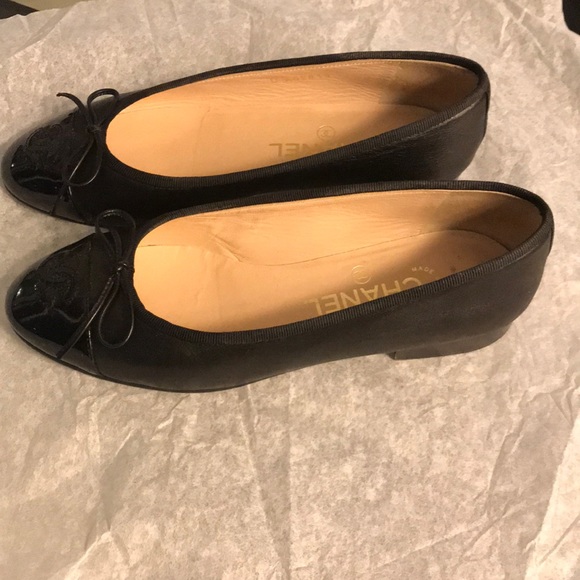 Chanel Ballerinas (Ballet Flats), Size 6, Black - Picture 3 of 8
